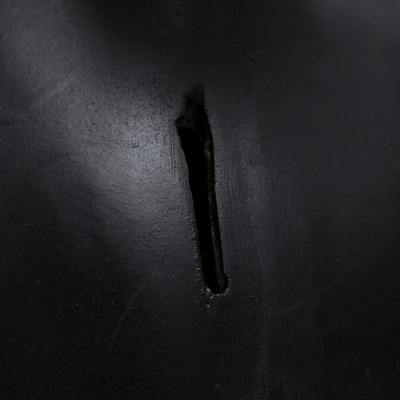 Копилка для денег «Гиря», гипс, чёрный, 19×19×29 см