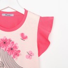 Платье для девочки, цвет персик/коралловый, рост 92 - фото 49825730