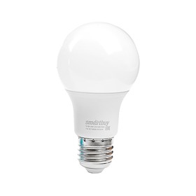 

Лампа светодиодная Smartbuy, E27, А60, 7 Вт, 6000 К, холодный белый свет
