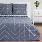 Постельное бельё 1.5-спальное «Этель» Grey haz, бязь - Фото 3