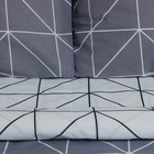 Постельное бельё 1.5-спальное «Этель» Grey haz, бязь - Фото 4