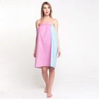 Полотенце вафельное для бани Экономь и Я "Малибу" (парео) 80х144 см, 100% хл, 200 г/м2 - Фото 3