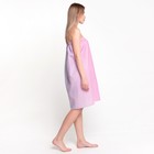 Полотенце вафельное для бани Экономь и Я "Малибу" (парео) 80х144 см, 100% хл, 200 г/м2 - Фото 4