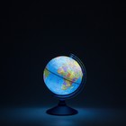 Глобус политический "Глобен", интерактивный, рельефный, диаметр 210 мм, с подсветкой от батареек, с очками - Фото 2