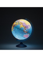 Глобус политический «Глобен», интерактивный, рельефный, диаметр 320 мм, с подсветкой от батареек, с очками - Фото 9
