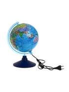 Глобус политический "Глобен", интерактивный, рельефный, диаметр 210 мм, с подсветкой, с очками - фото 21546977