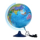 Глобус политический "Глобен", интерактивный, диаметр 320 мм, с подсветкой, с очками - фото 6480132