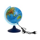 Глобус физико-политический "Глобен", интерактивный, диаметр 210 мм, с подсветкой, с очками - Фото 1
