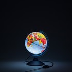 Глобус физико-политический "Глобен", интерактивный, диаметр 210 мм, с подсветкой, с очками - Фото 2