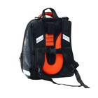 Рюкзак каркасный школьный 38 х 30 х 16 см, эргономичная спинка, Stavia "Соты", мультиколор - фото 21547173