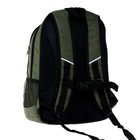 Рюкзак молодёжный, 46 х 33 х 16 см, эргономичная спинка, с вышивкой, Stavia, хаки, светло-серый - Фото 2