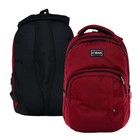 Рюкзак молодёжный, 44 х 29 х 12 см, эргономичная спинка, Stavia "Стиль" бордовый - фото 9667524