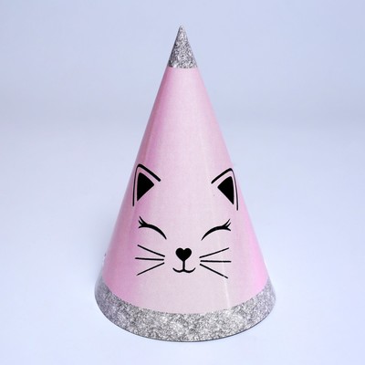 Колпак праздничный бумажный «Мордочка»