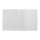 Комплект тетрадей из 5 штук (4 разные + 1 повторяющаяся), 48 листов в клетку Calligrata "Мрамор", обложка мелованная бумага, блок №2, белизна 75% (серые листы) - Фото 4