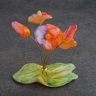 Сувенир "Букет", 5 цветков,с росписью - фото 8682286