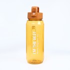 Бутылка для воды "Заряд энергии", 850 мл , 23 х 7 см, коричневая - фото 321328727