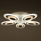 Люстра 114К006992 LED 90Вт белый 70x70x10 см. - фото 44361930