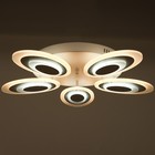 Люстра 114К006992 LED 90Вт белый 70x70x10 см. - фото 44361931