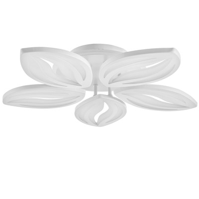 Светильник ГАЛЛОП «Галактика», 423700 LED 90W RGB, белый, 60.5×60.5×7.5 см