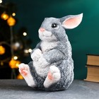 Садовая фигура "Зайка толстый" 19х14х15см - Фото 4