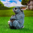 Садовая фигура "Зайка толстый" 19х14х15см - Фото 7