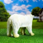 Садовая фигура "Медведь" белый, 25х45см - Фото 3