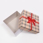 Кондитерская упаковка, короб, "Красный бант", 30 х 30 х 15 см, 2 кг 7654632