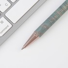 Ручка пластик «Счастливая ручка», фурнитура розовое золото, синяя паста - Фото 2