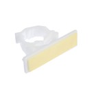 Держатель самоклеящийся для проводов ТУНДРА krep, d=20 мм, 60×20×40 мм, белый, 4 шт. - Фото 9