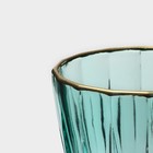 Бокал для вина стеклянный «Триумф», 300 мл, 8.5×18.5 см, цвет изумрудный - Фото 3