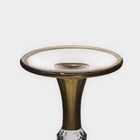 Бокал для вина стеклянный «Триумф», 300 мл, 8.5×18.5 см, цвет изумрудный - Фото 4