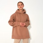 Худи женское MINAKU: Casual Collection, цвет пудра, размер 42 7724928