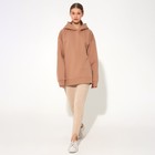 Худи женское MINAKU: Casual Collection, цвет пудра, размер 42 7724928