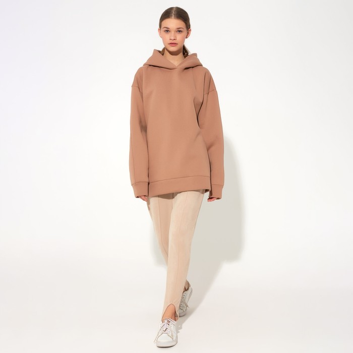 Худи женское MINAKU: Casual Collection, цвет пудра, размер 46 53611