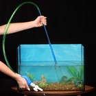 Сифон аквариумный "Пижон" улучшенный, с грушей, сеткой и регулятором потока воды, 1,8 м - Фото 1