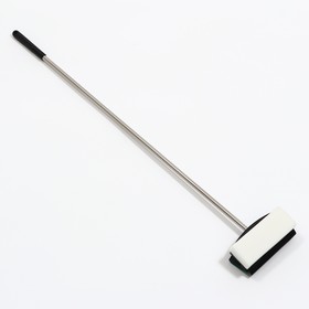 Скребок 'Пижон' с нержавеющей ручкой, длина 80 см, щетка 6,5 х 15 см