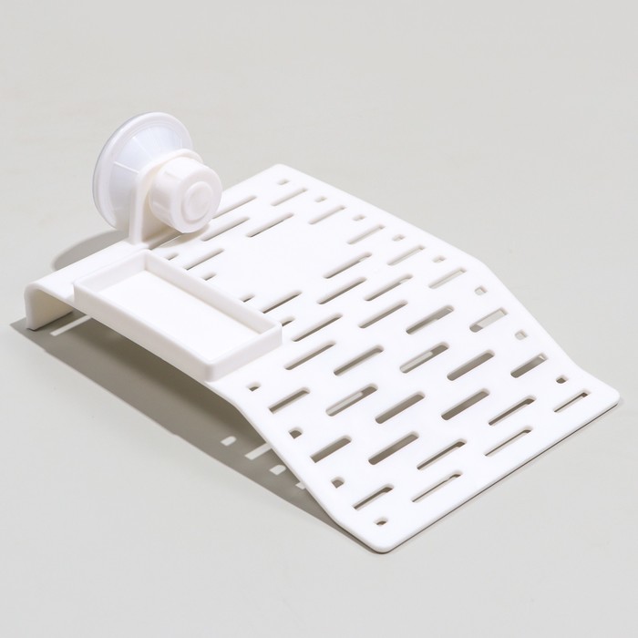 Мостик для черепах малый, на присоске, 17.6×11.8×2 см - Фото 1