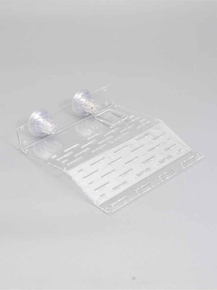 Мостик для черепах большой, 21.5×17.5×4 см, на присосках - Фото 1