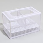 Отсадник большой, 26×15×15 см, с перегородкой и пластиковым дном - Фото 1