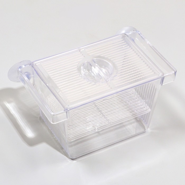 Отсадник малый, 12.5×7×7 см, на присосках, пластик - Фото 1