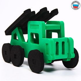 Игрушка для купания «Боевая машина» конструктор, 3D-фигурка 7818043