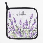 Прихватка "Lavender" 19х19 саржа,100% хлопок,ватин 250г/м2 7011767