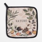 Набор Кухонный "Nature forest", варежка-прихватка 20х28см, прихватка 19х19см, 100% хл - фото 31265730