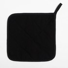 Кухонный набор Ease, варежка-прихватка 20×28 см, прихватка 19×19 см, 100% хлопок - Фото 5