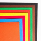 Картон цветной, А4, 8 листов, 8 цветов, немелованный, односторонний, в папке, 220 г/м², Человек-паук - фото 7680549