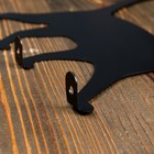 Садовая фигура "Кошечка" черная, 30х30см - Фото 3