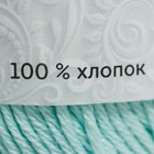 Пряжа "Альма" 100% хлопок 170м/50гр (107 ментол) - Фото 3