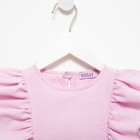 Блузка для девочки MINAKU: Cotton Collection цвет светло-сиреневый, рост 104 - Фото 7