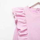 Блузка для девочки MINAKU: Cotton Collection цвет светло-сиреневый, рост 104 - Фото 8