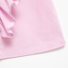 Блузка для девочки MINAKU: Cotton Collection цвет светло-сиреневый, рост 104 - Фото 9